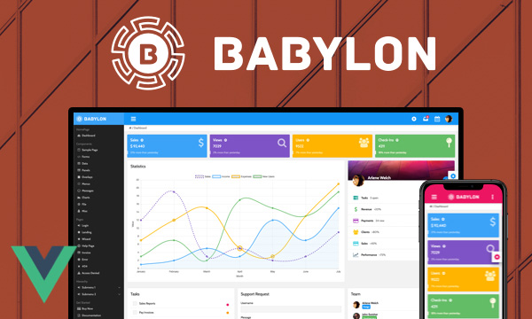 Babylon - Admin Template with Extensive Options