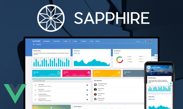 Sapphire - Material Design Admin Template