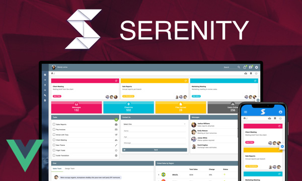 Serenity - Material Design Admin Template