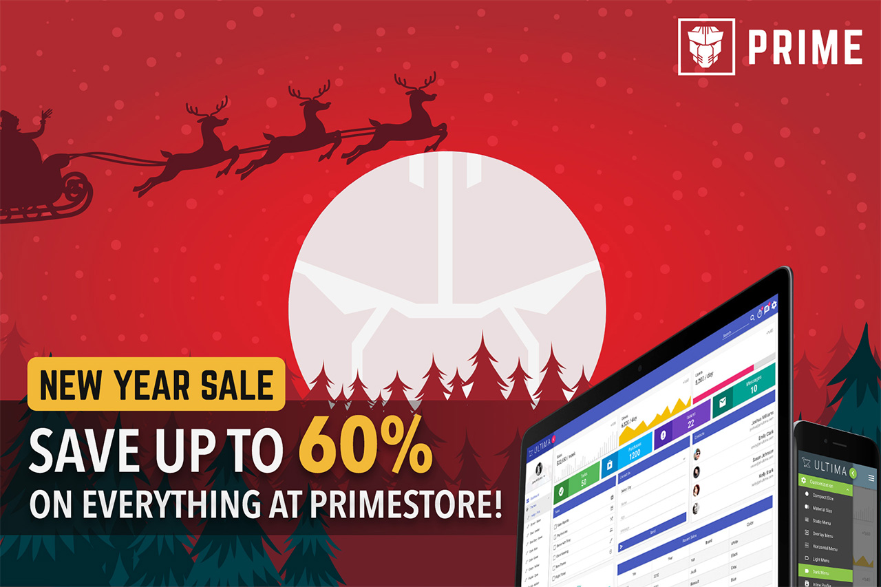 New Year Discount At PrimeStore PrimeFaces