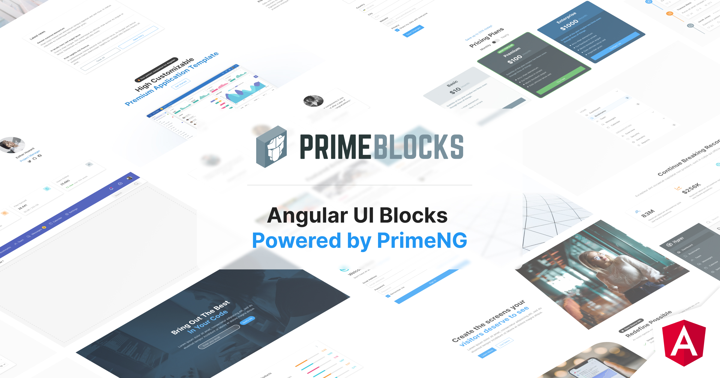 Introducing PrimeBlocks for PrimeNG – PrimeFaces