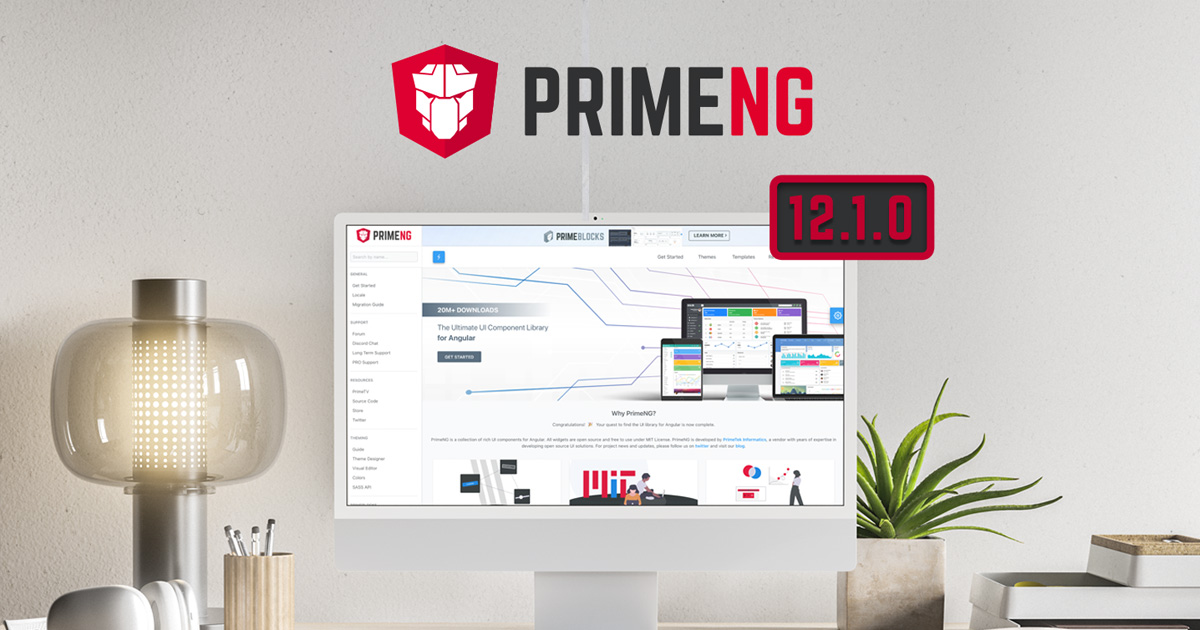 PrimeNG 12.1.0 Released PrimeFaces